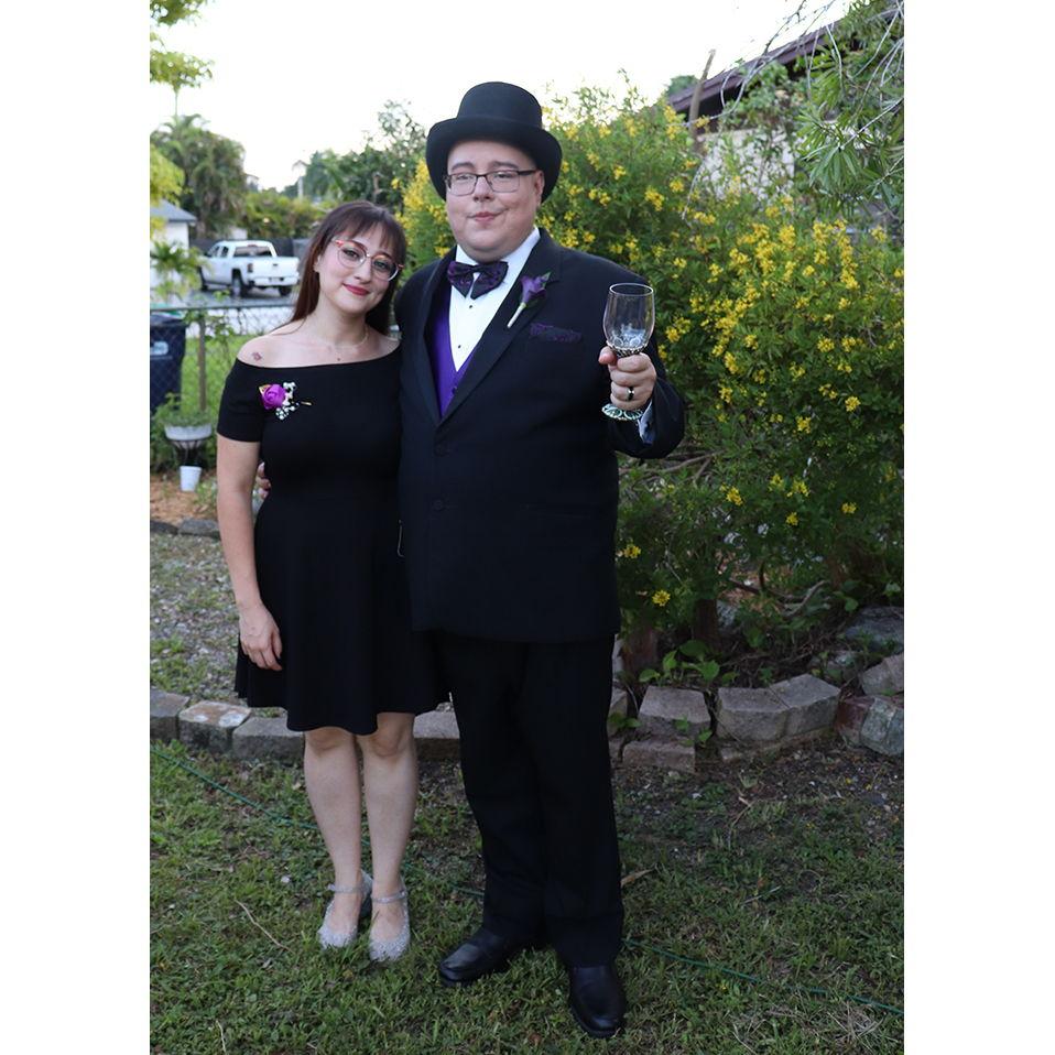 Carmen & Carlos on his big day!