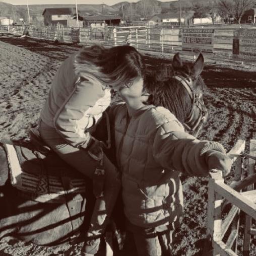 Our first horse ride together 🐴.