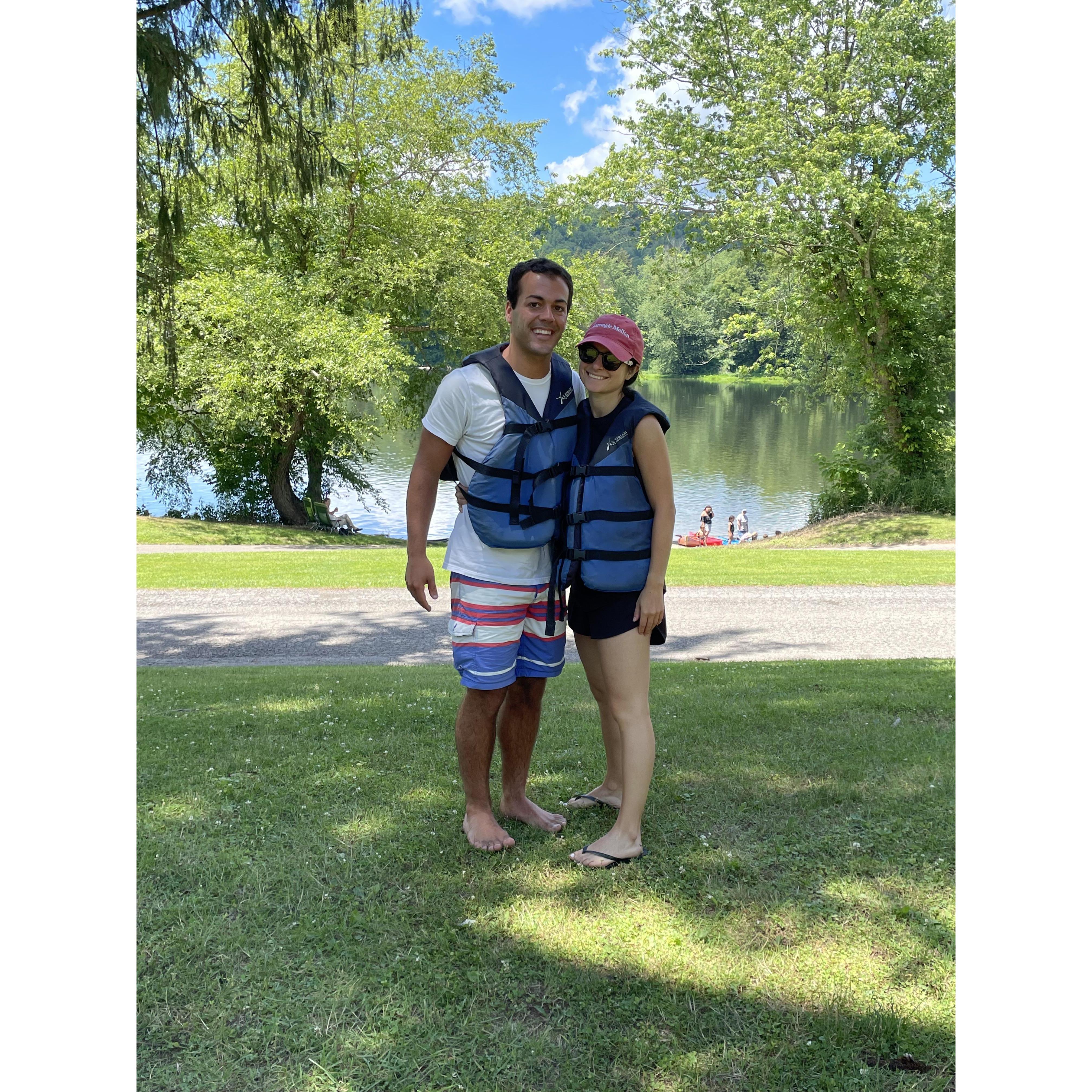 Kayak trip @ The Poconos