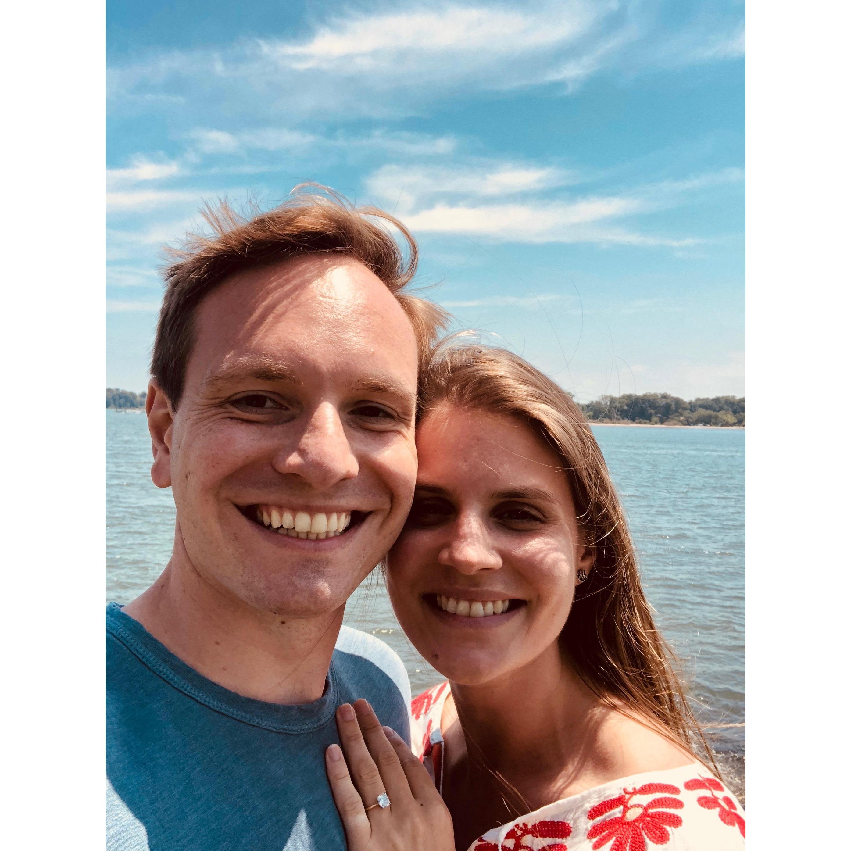 Riverside, CT 2019
She said yes!