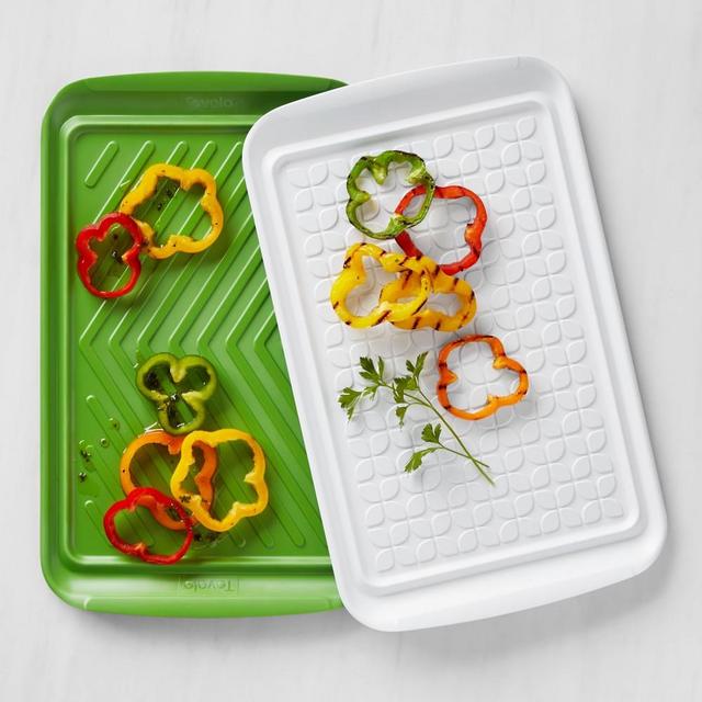 Grill Prep Veggie Trays, Set of 2