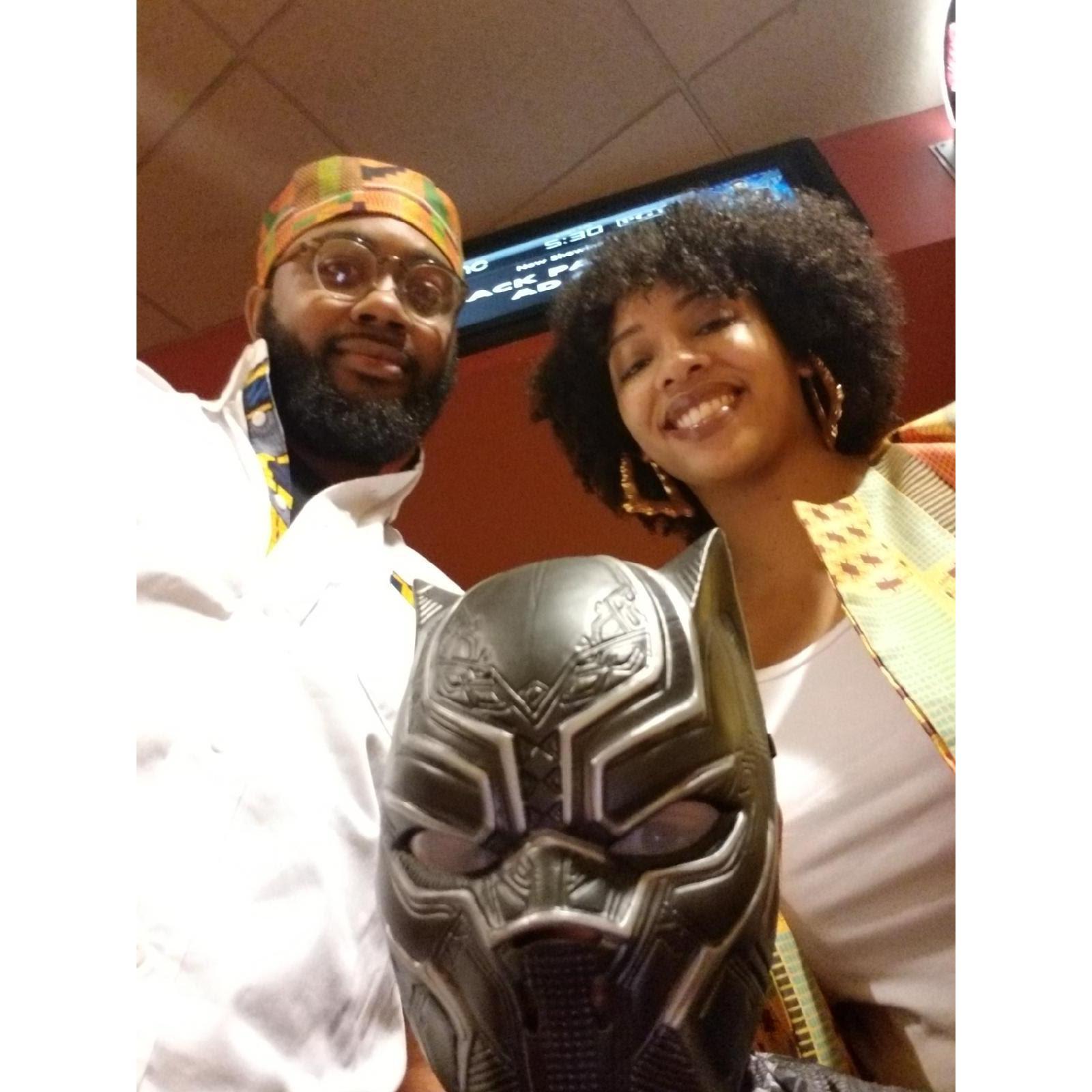 February 2018, The Premiere of "The Black Panther"