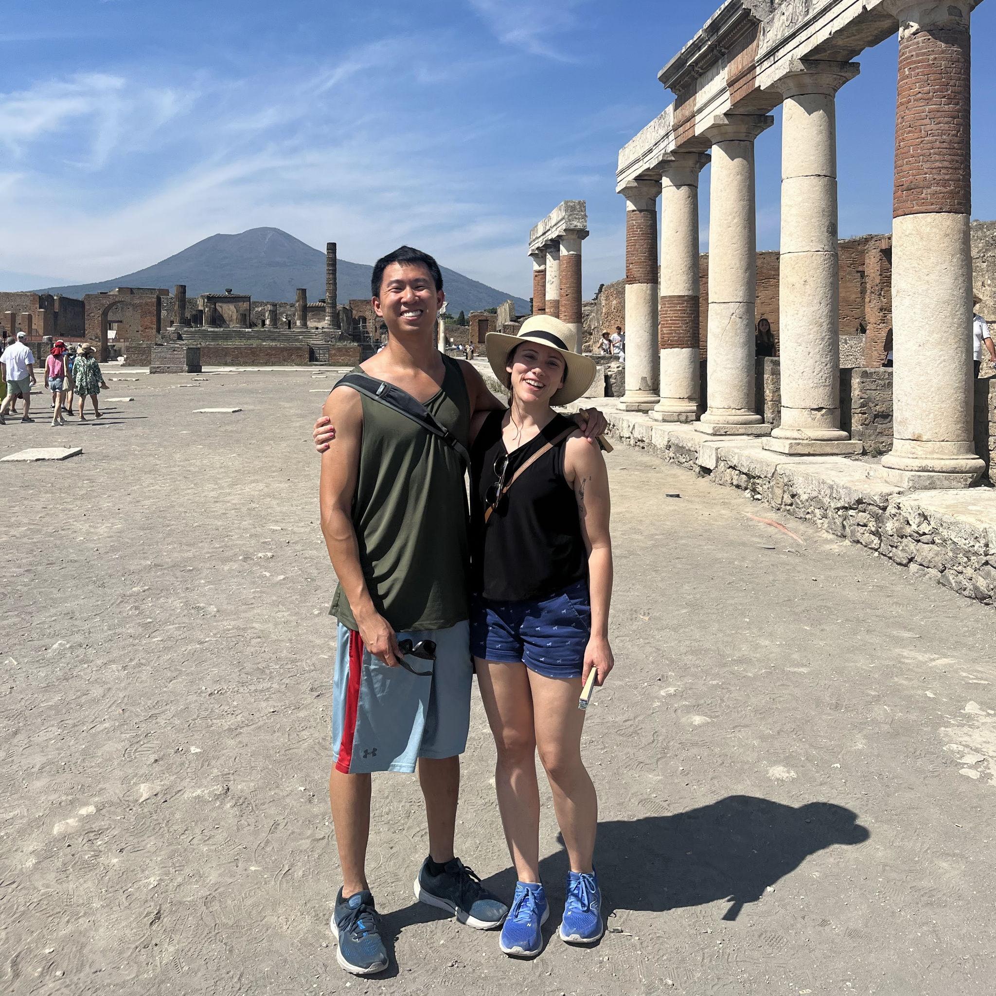 Visiting the Herculaneum ruins in Italy in 2023!