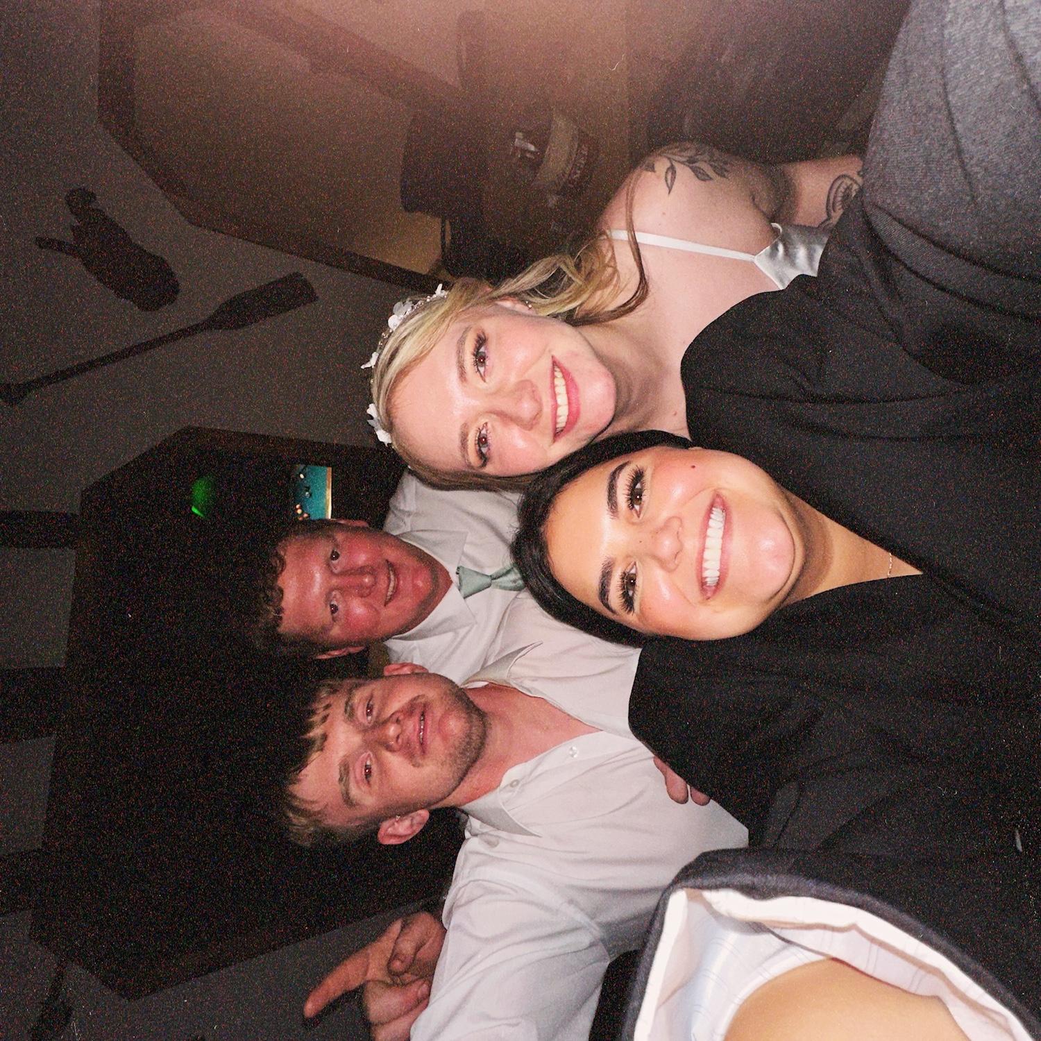 Liz & Garrett’s wedding after party