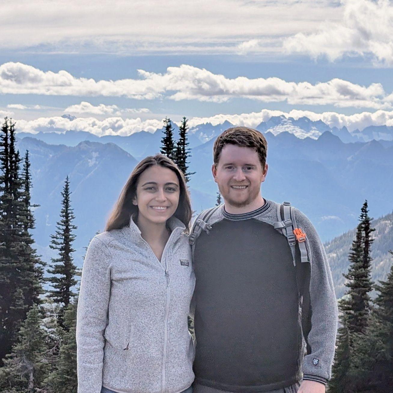 First big hike John dragged Nikki on in North Cascades National Park, Washington