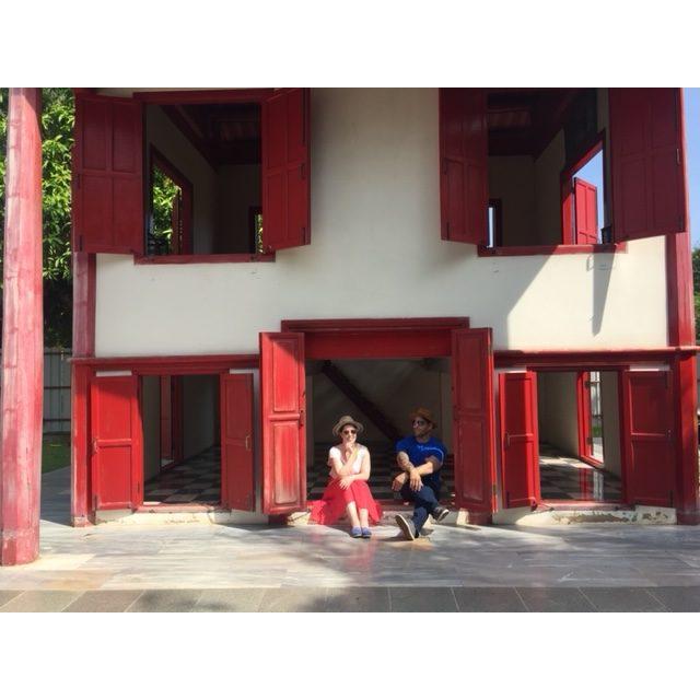 Exploring a Summer Palace in Thailand.