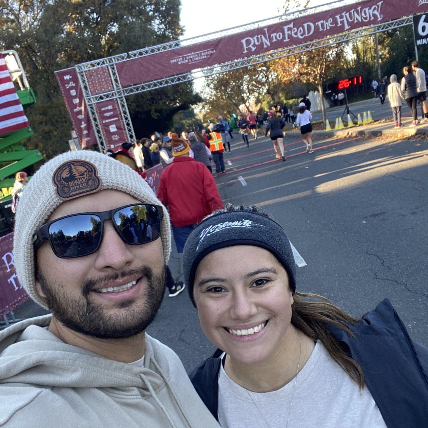 Luis First 5K! Hopefully many more fun runs in the future!