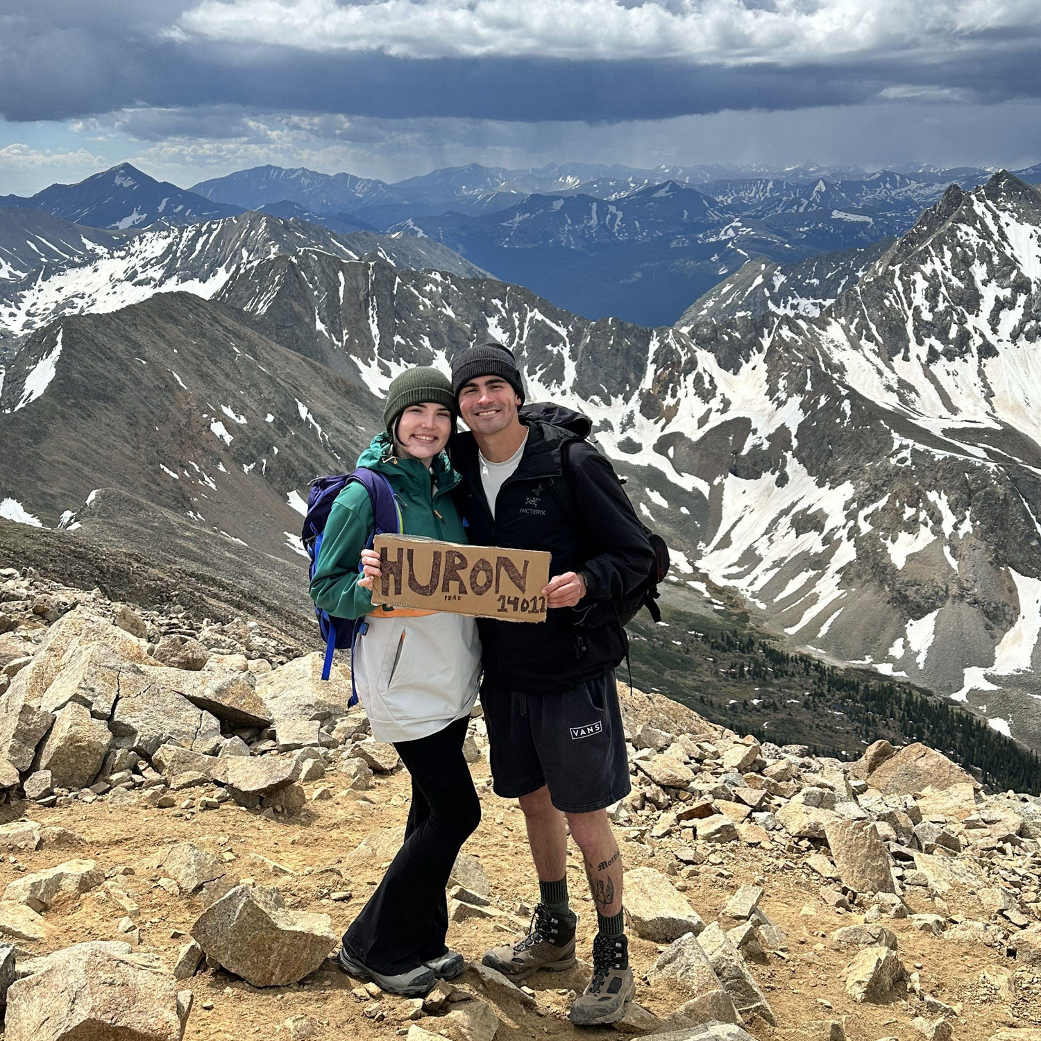 Our first 14,000ft hike! Huron Peak, Colorado - July 2023