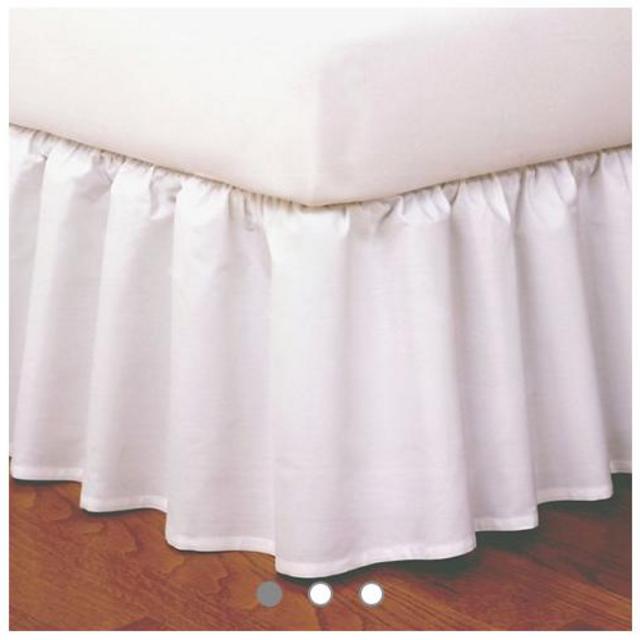 King bed skirt (Target)