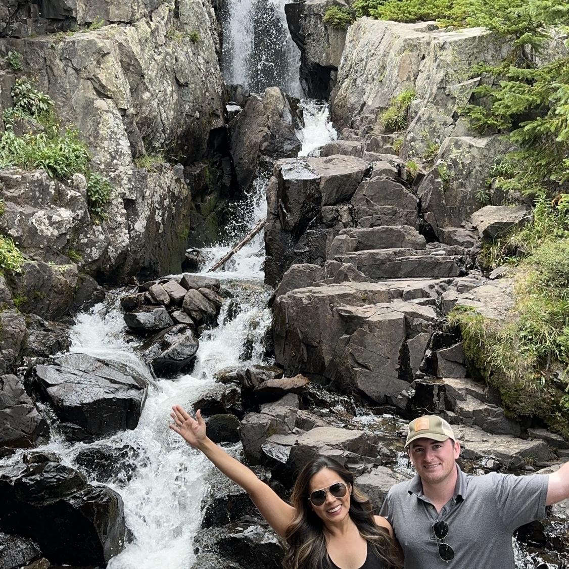 Beautiful waterfalls and scenery gives us so much joy!