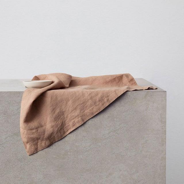 Linen Table Napkins, set of 4 - Fawn Color