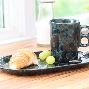 Ceramic Oval Dinnerware Plate from Bennington Potters