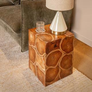 Mesa Root Square End Table