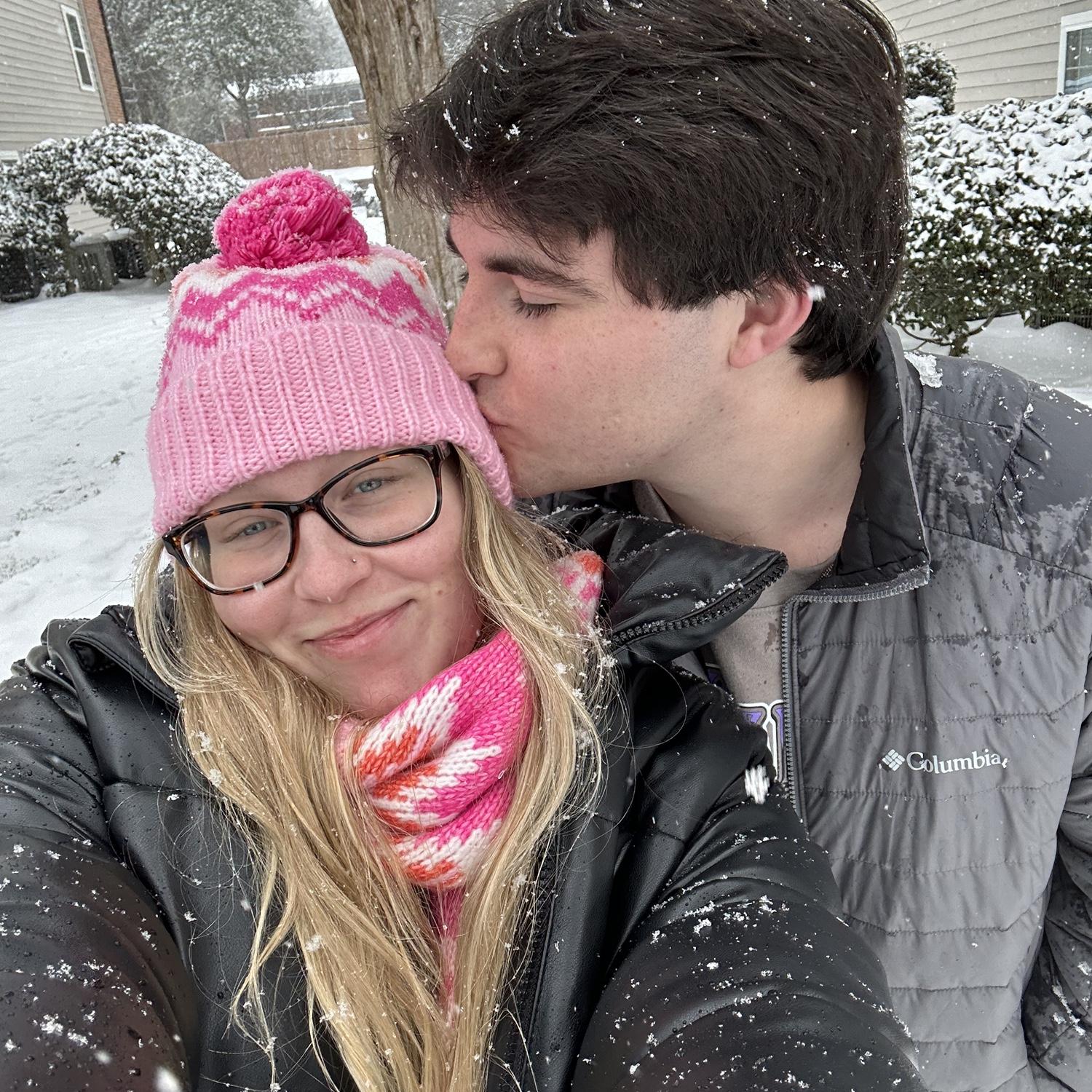 us on a snow day!