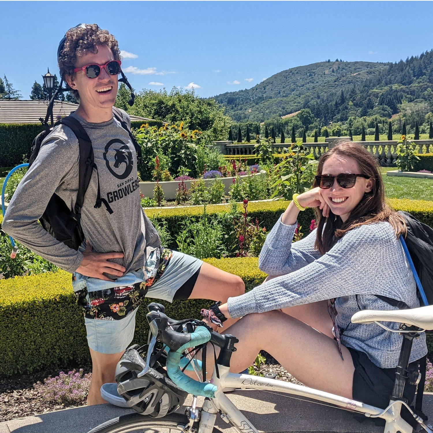 Cycling wine country with just a few samplers 2023