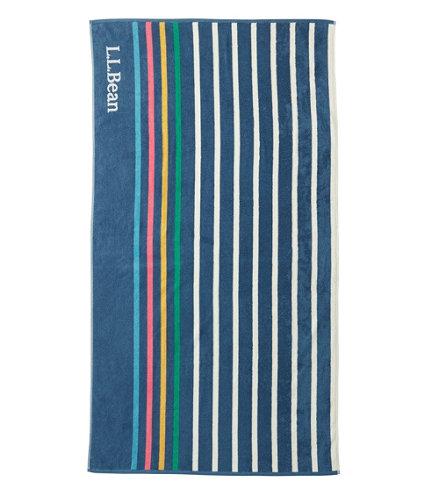 Seaside Beach Towel, Rugby Stripe