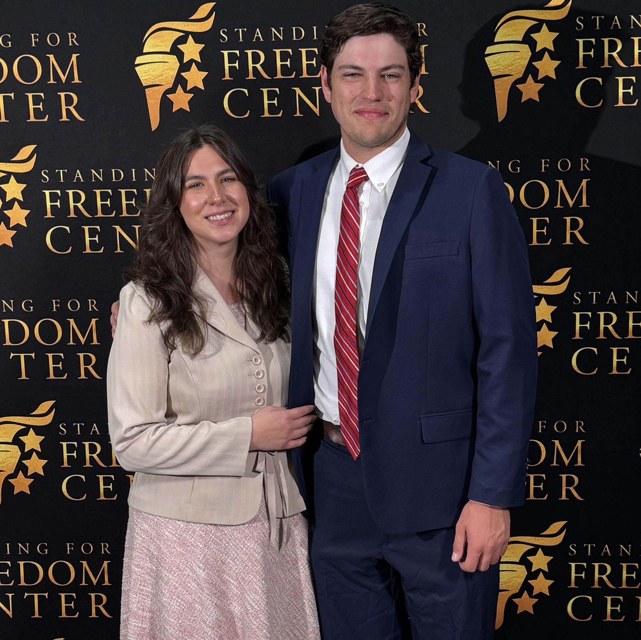 We attended the Standing for Freedom Center Conference and Gala together with Everett's mom!