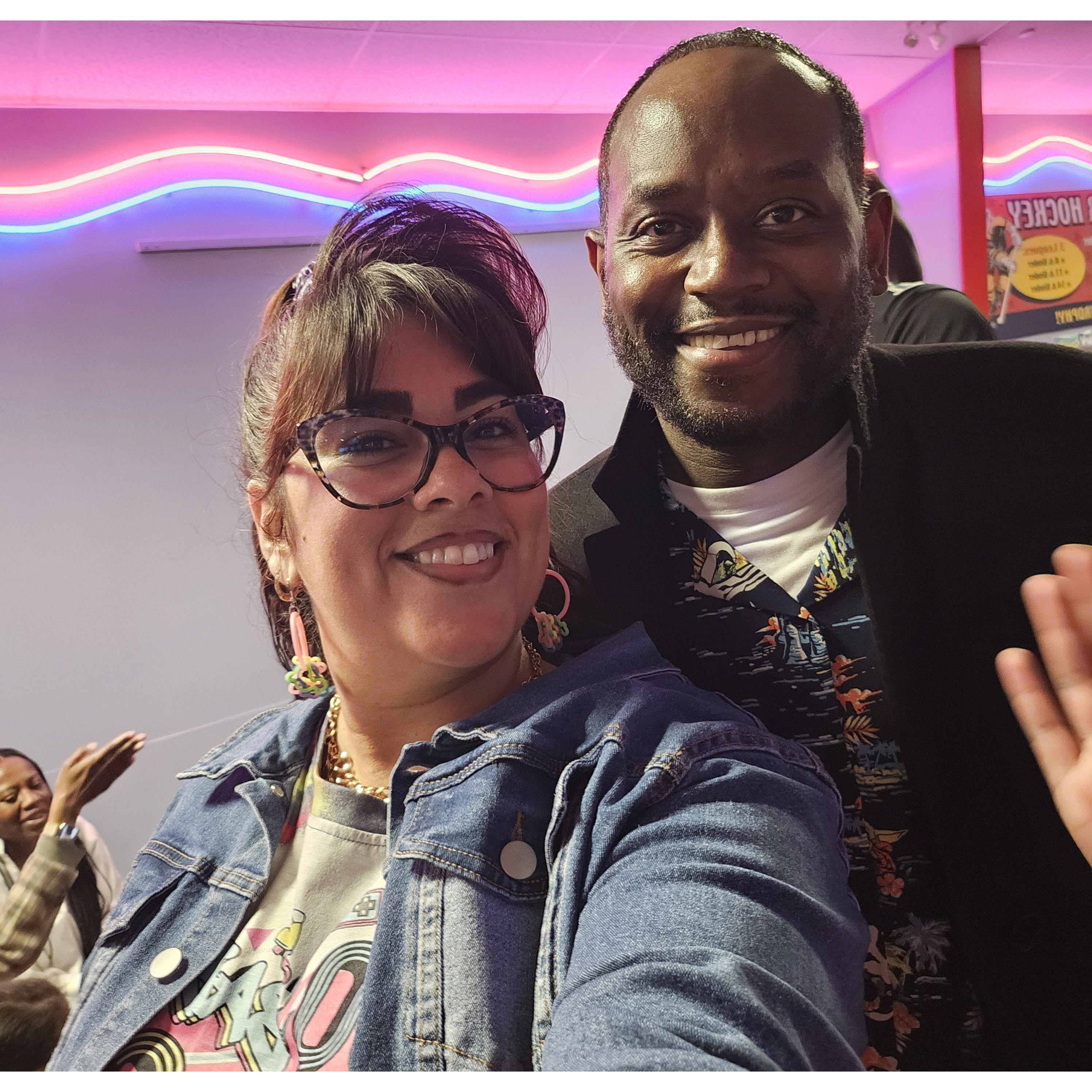 90's skating party. This was a lot of fun!!!