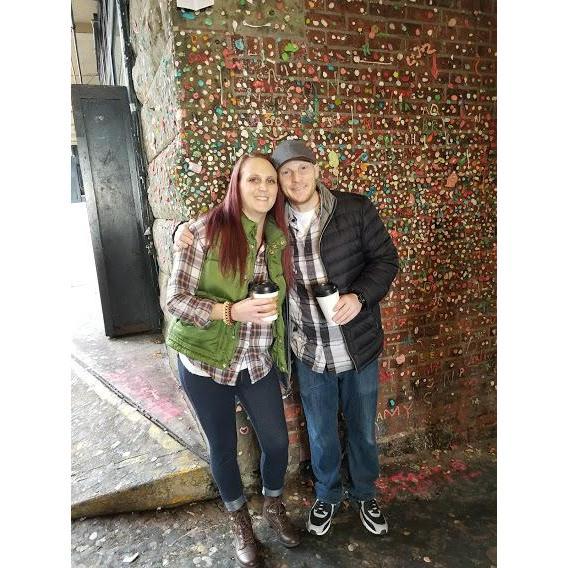 Friends visit Seattle!