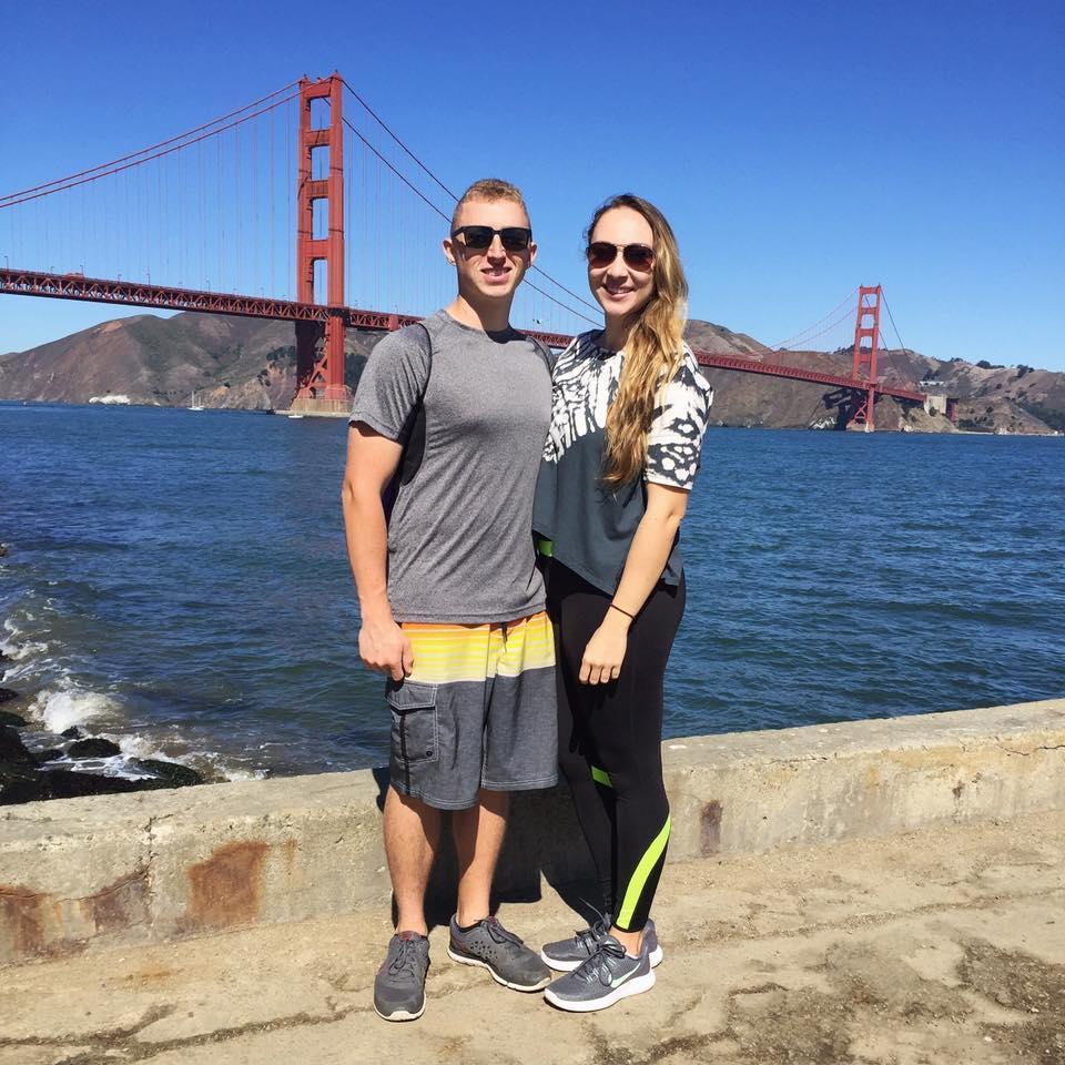 We biked across the Golden Gate Bridge on this day in September 2017! It was our first time visiting the West coast.