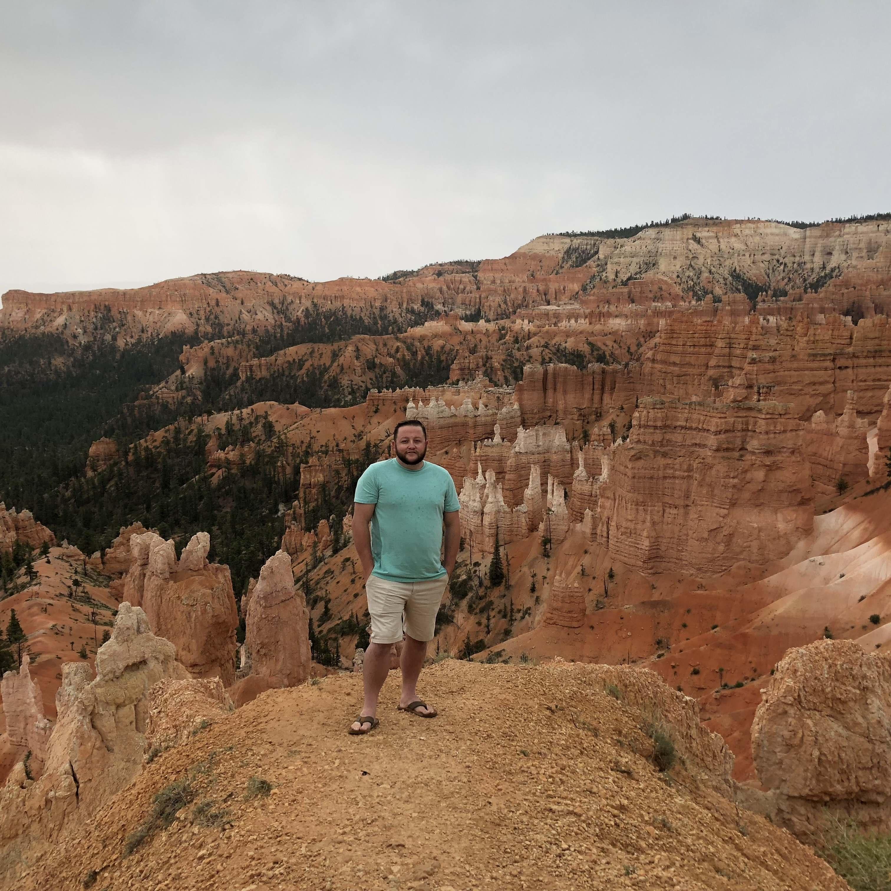 August 21, 2018. Seeing all the beautiful rock formations at Bryce Canyon National Park.