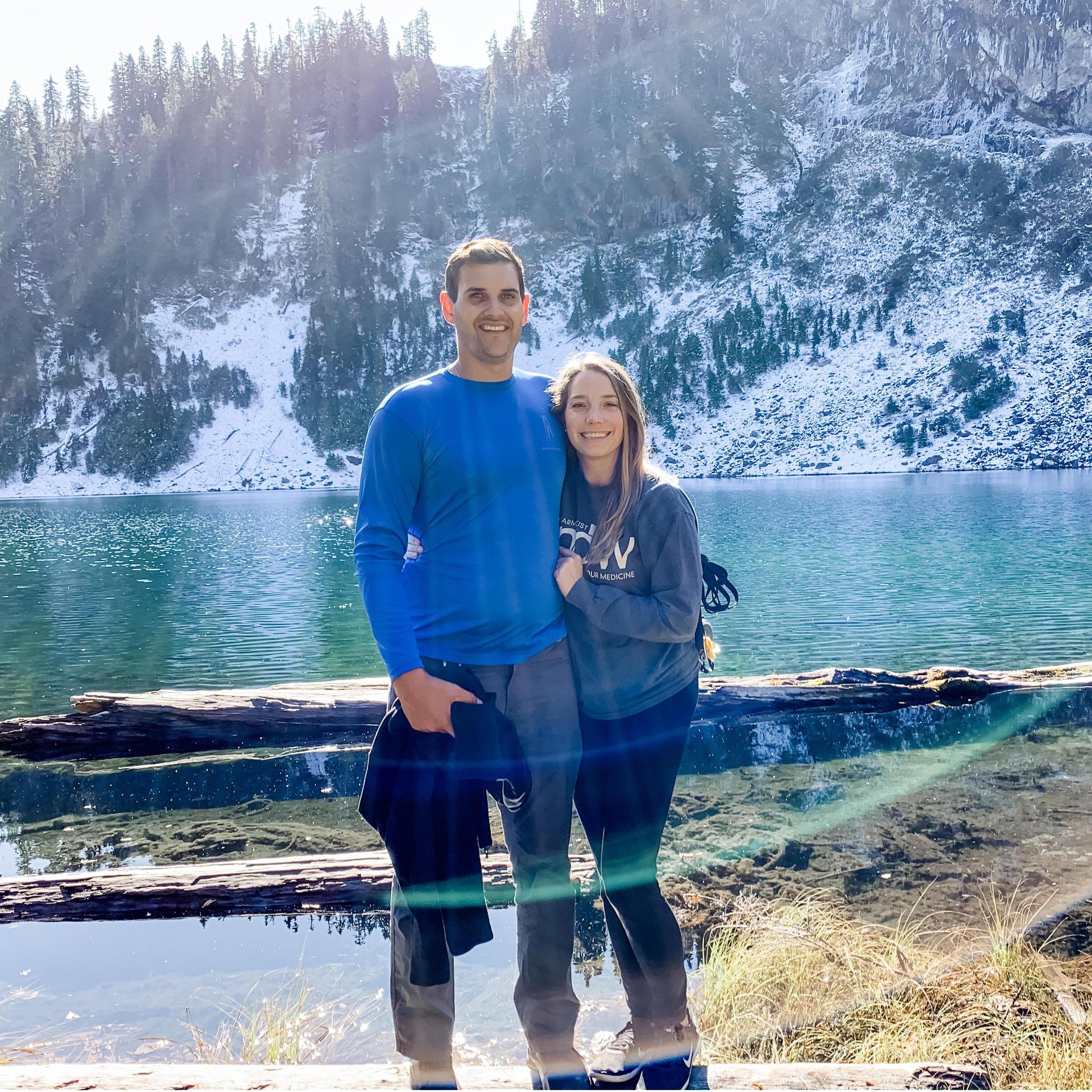 Hiking outside Seattle