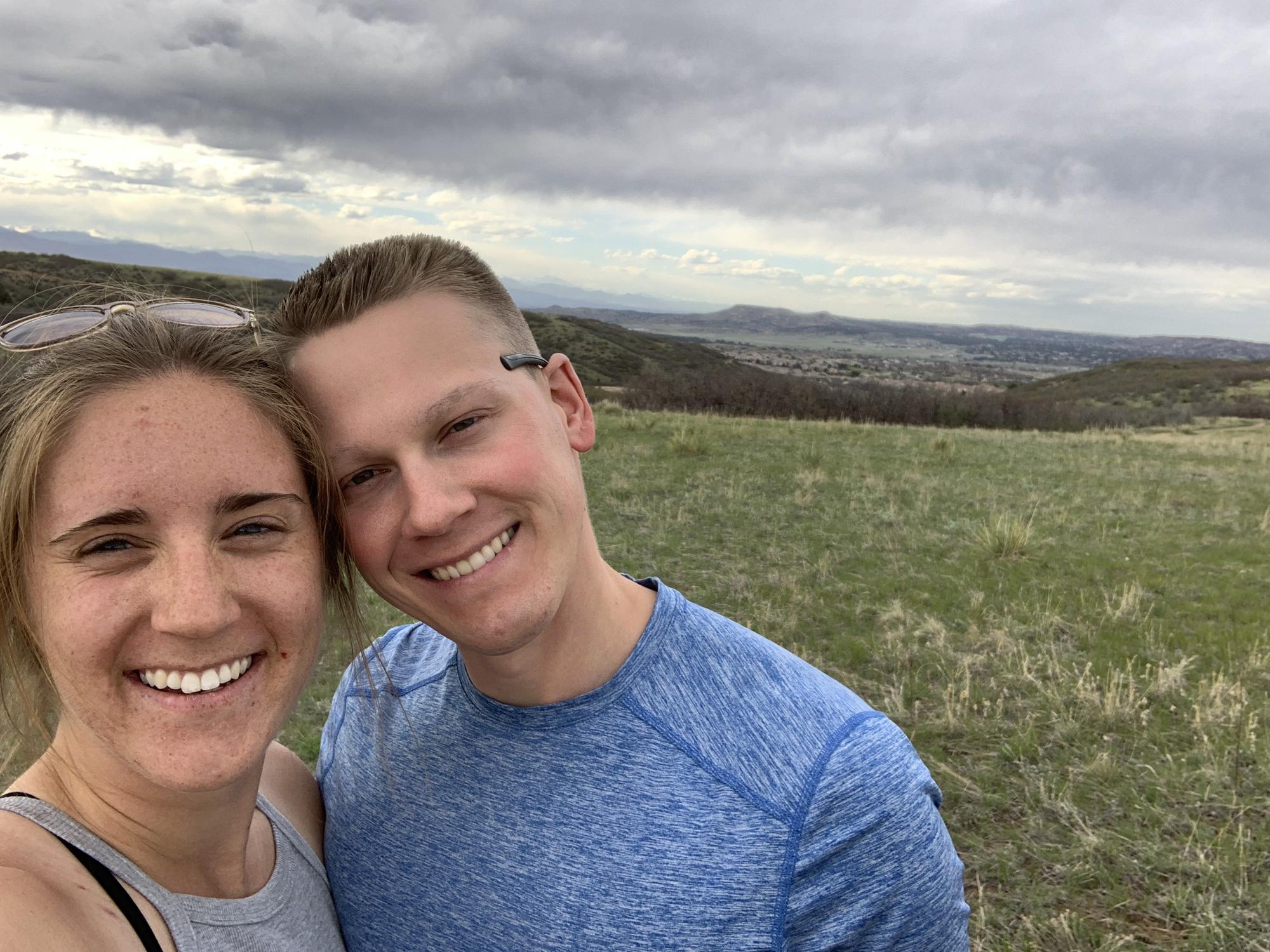 We met to walk around Ridgeline Open Space in Castle Rock many summer evenings - a perfect halfway point between our homes