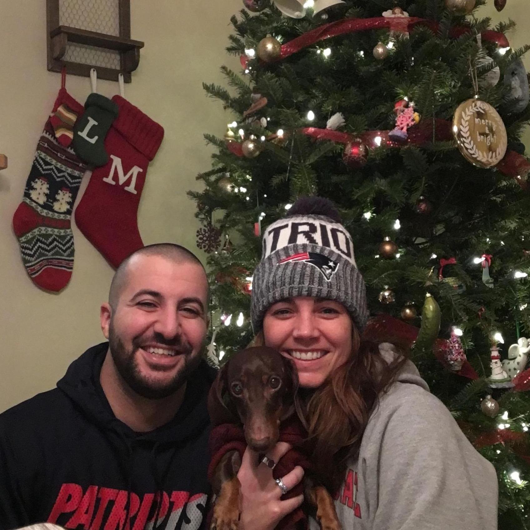 Our first Christmas together, 12/2017 ❤️