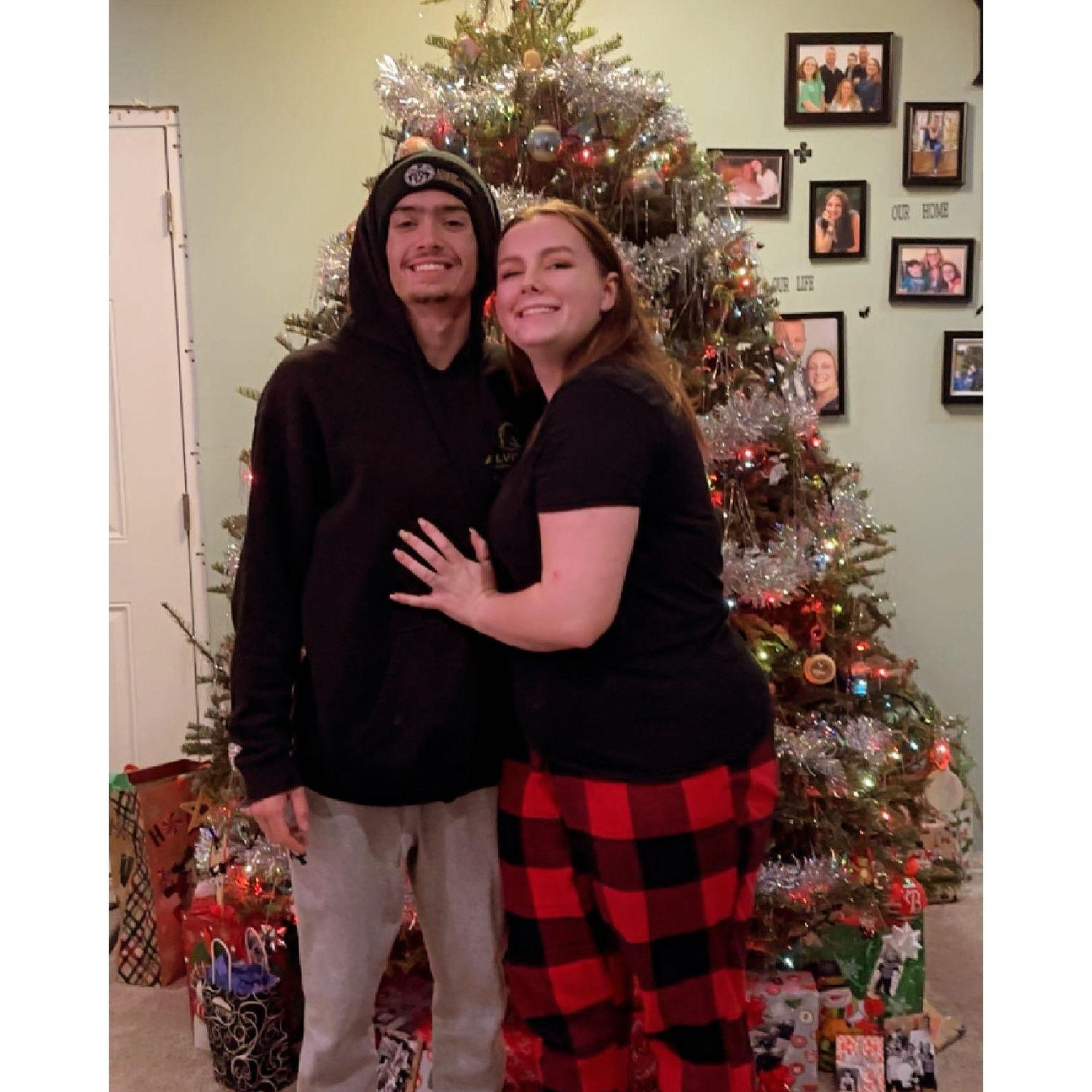 Our first Christmas together