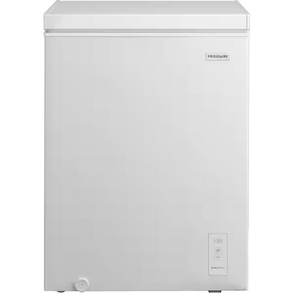Frigidaire 5 cu. ft. Convertible Garage Ready Manual Defrost Chest Freezer in White FFCS0562AW