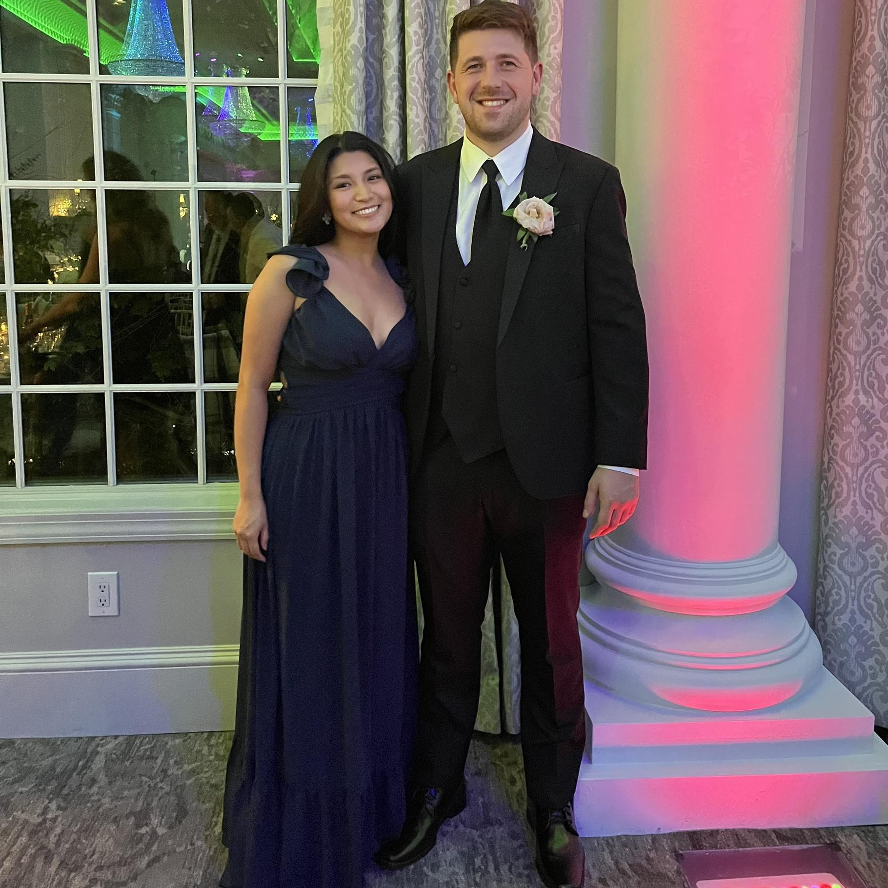 At Alex and Val’s wedding