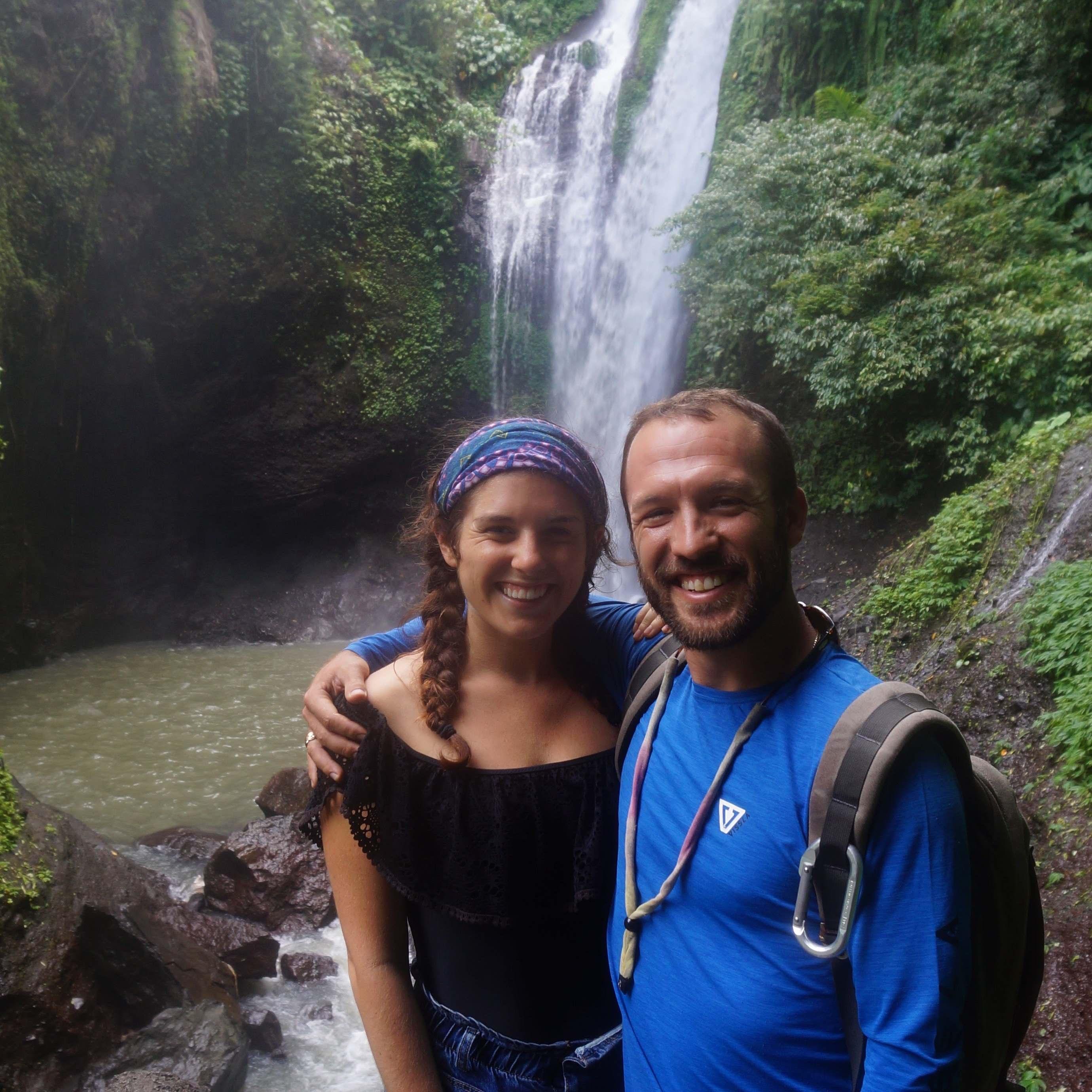 We took a day trip to chase some waterfalls in northern Bali.