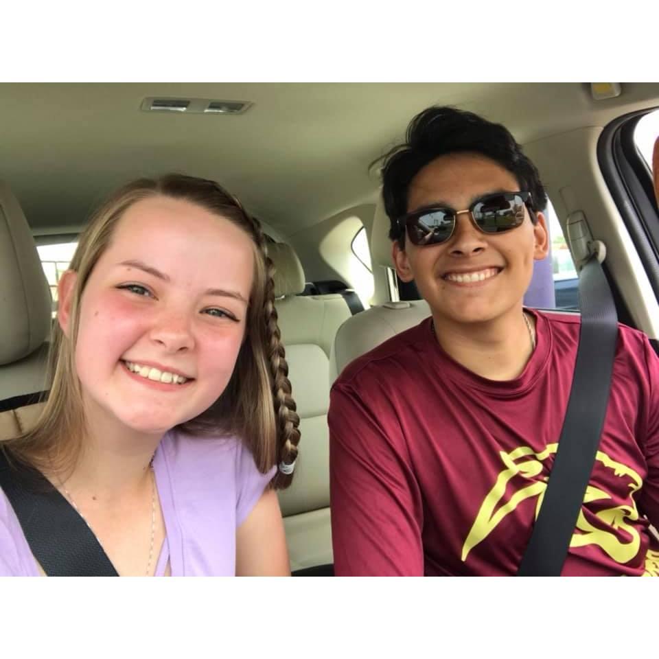 Our first date!