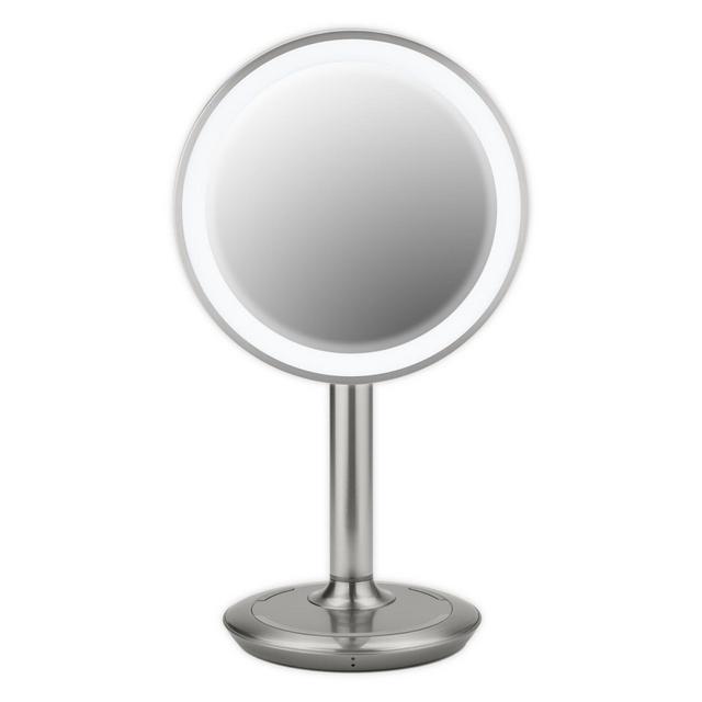 iHome® 9-Inch Vanity Mirror with Bluetooth® Speaker and USB Port in Silver/Nickel