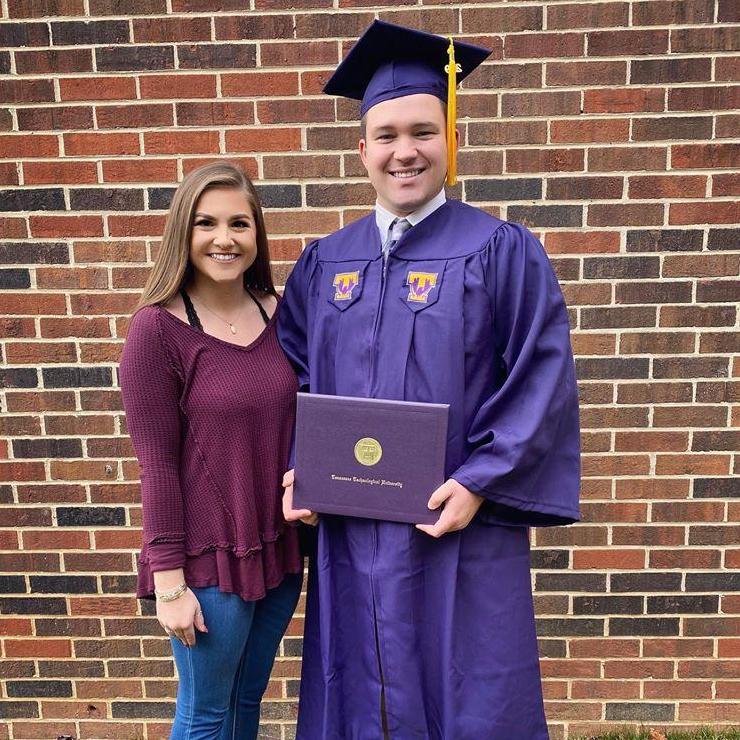 Cole's college graduation 12.14.2019