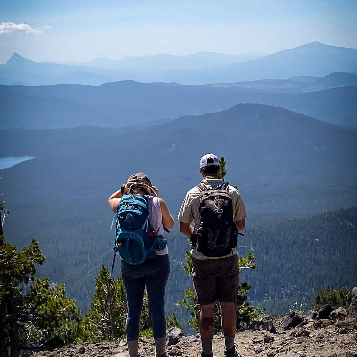 Diamond Peak. With any summit, there were tears and brews.