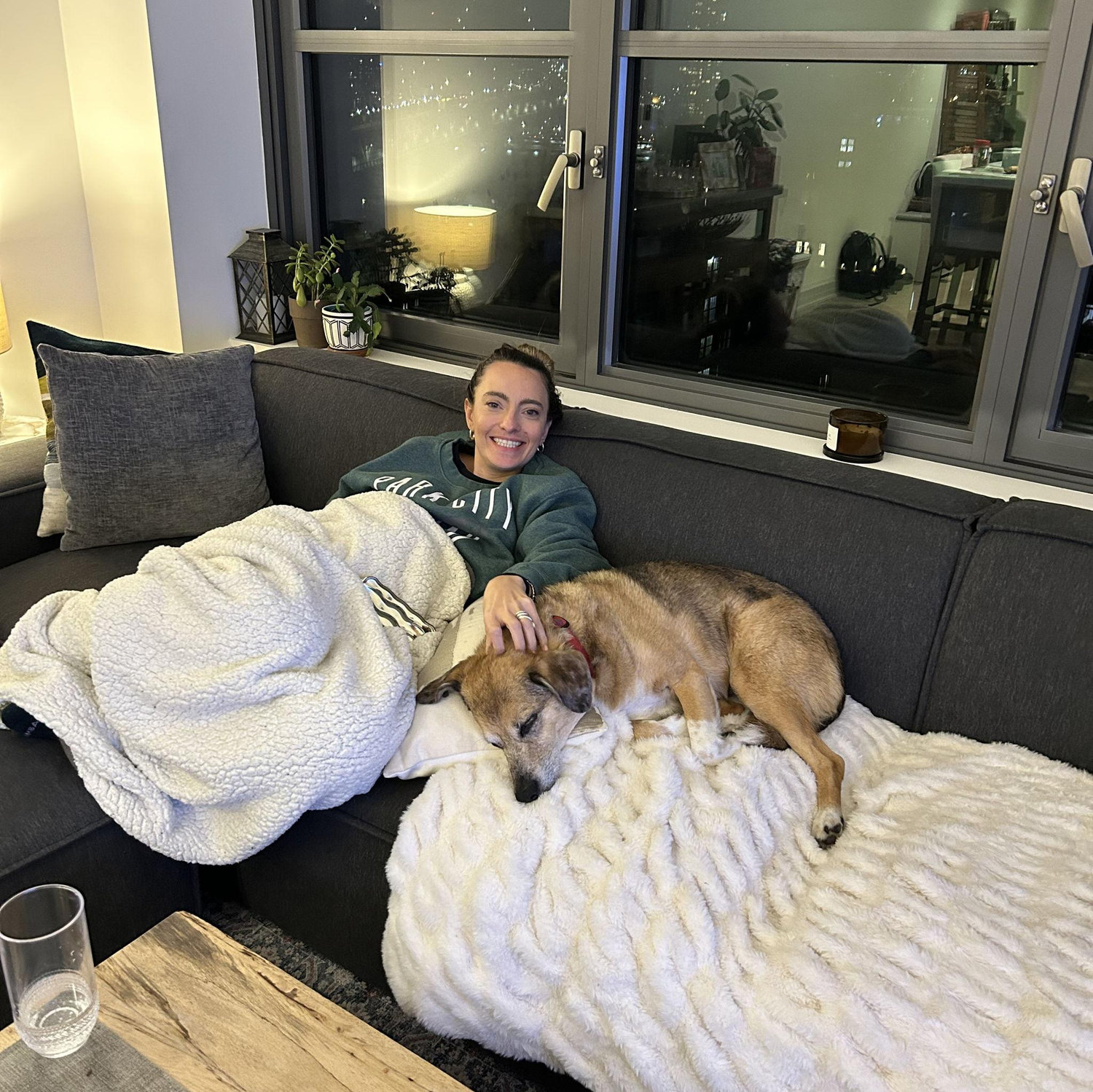 Jessica and our best friend Leo