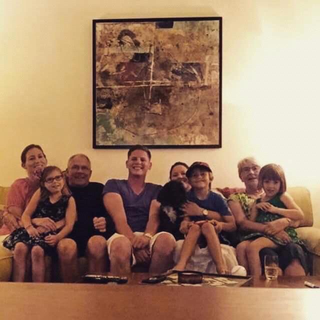 Family photo with the Ovlinger-Foutz clan before our move to Sweden. So glad to be back and seeing family on a regular basis!