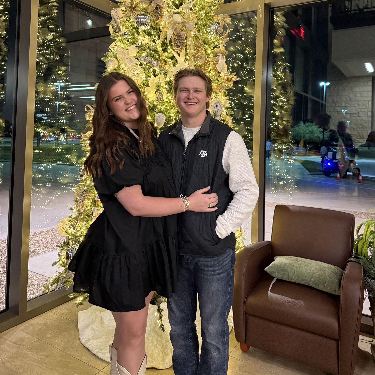 First Christams Engaged!