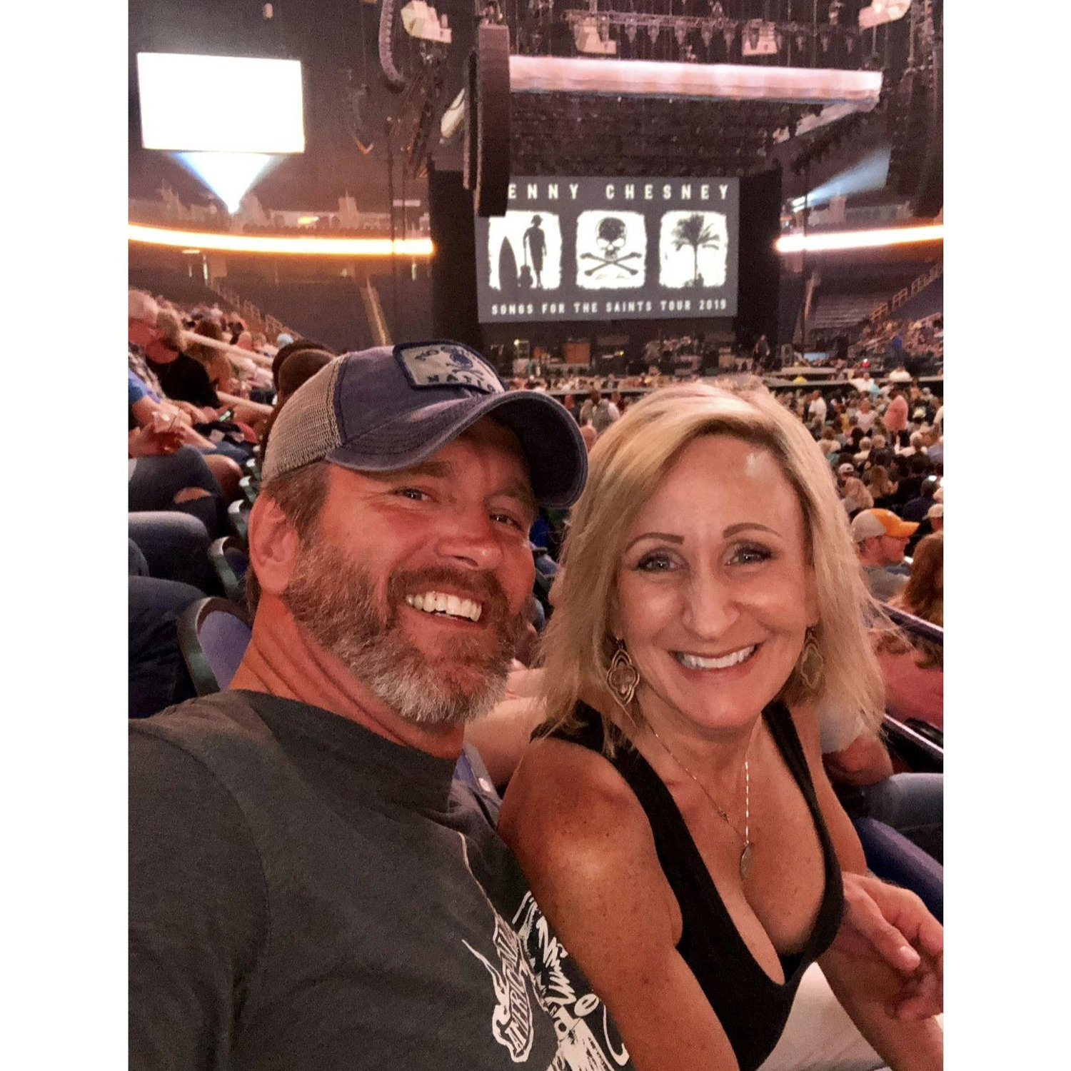 One of our many Kenny Chesney concerts - 'The Life' we try to live