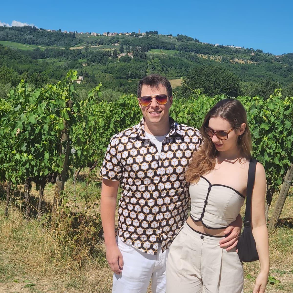 Turning 30 with Chianti and Cheese, Florence. (Step & Em)