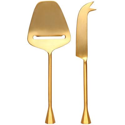 Thirstystone® Old Hollywood 2-pc. Gold-Plated Cheese Set