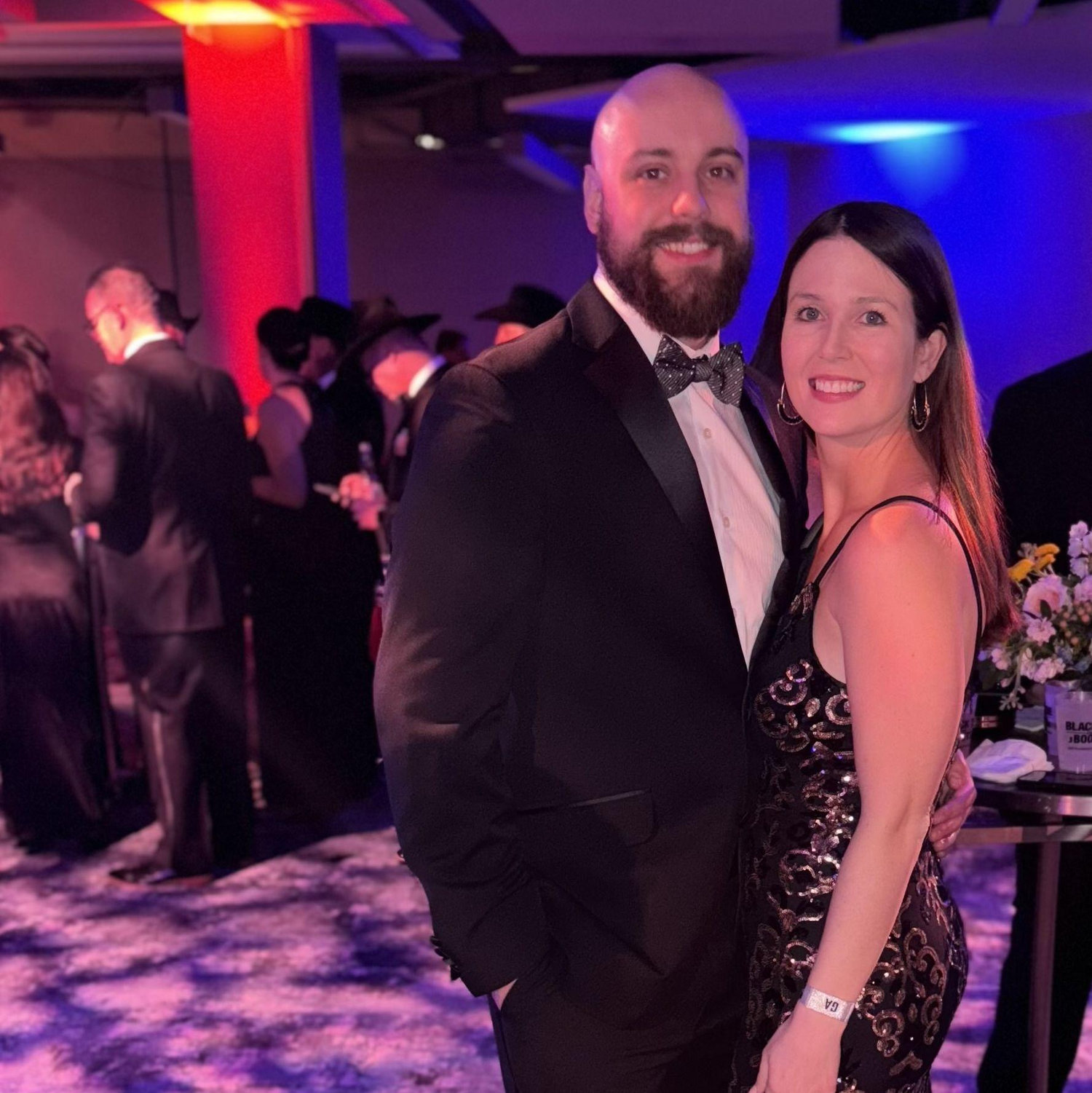Josh & Libby get fancy.