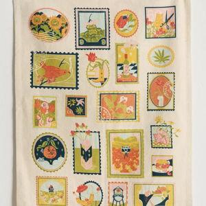 Modern Chart Printed Tapestry