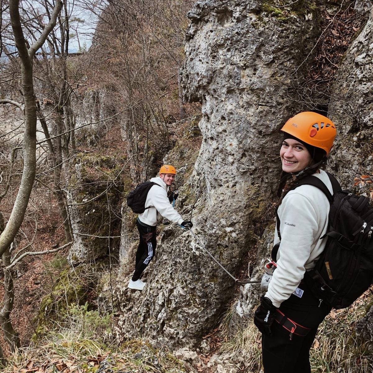 Klettersteig!