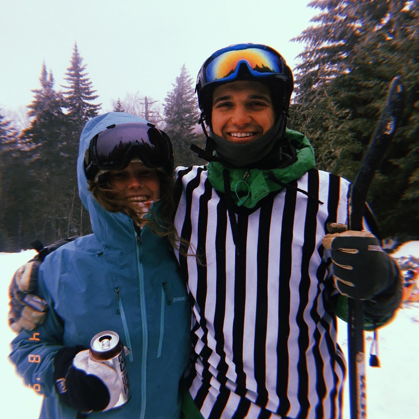 April 8, 2019: one of the first photos Adam and Hannah ever took together.