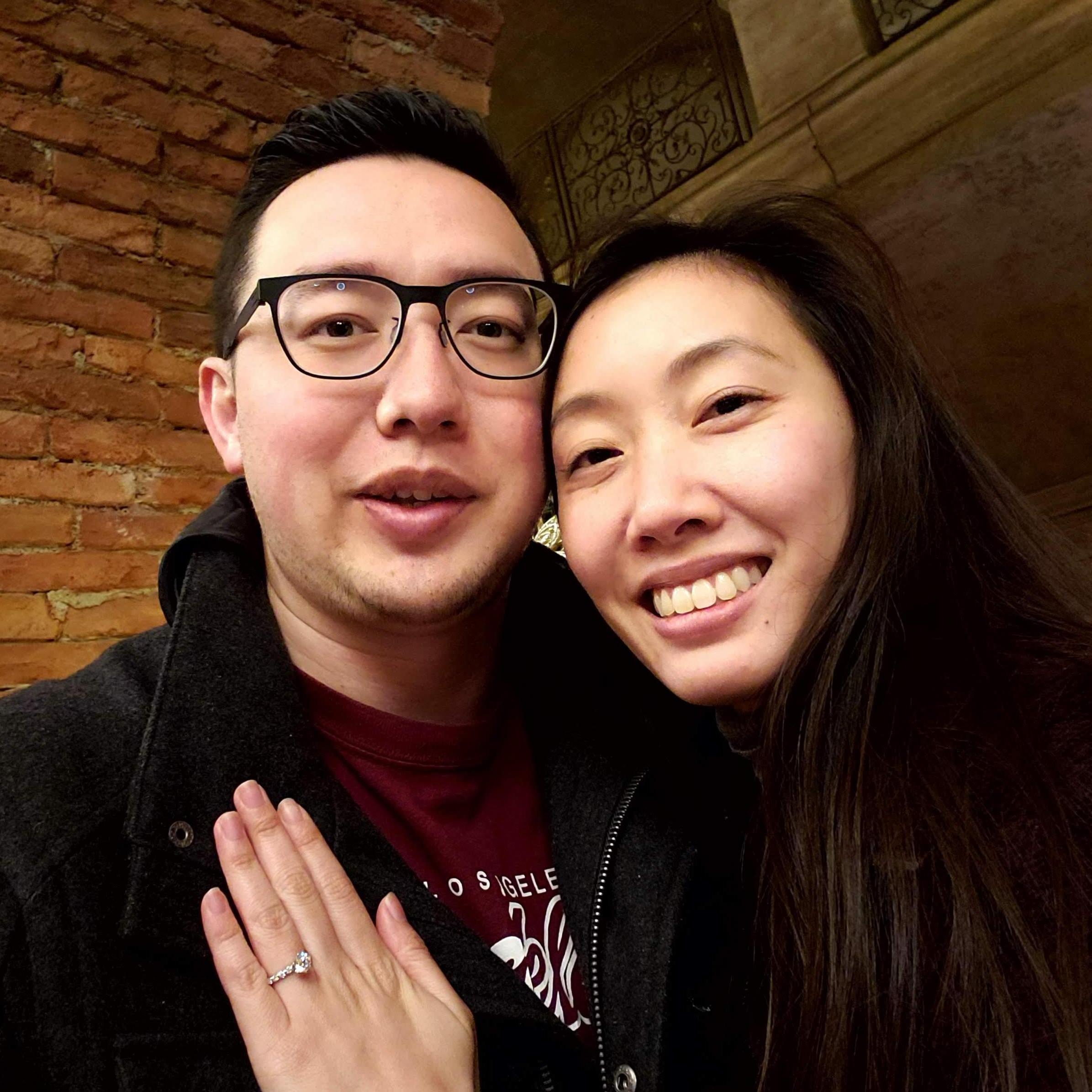 When Scott proposed to Tiff at TokyoSea and Tiff said YES
