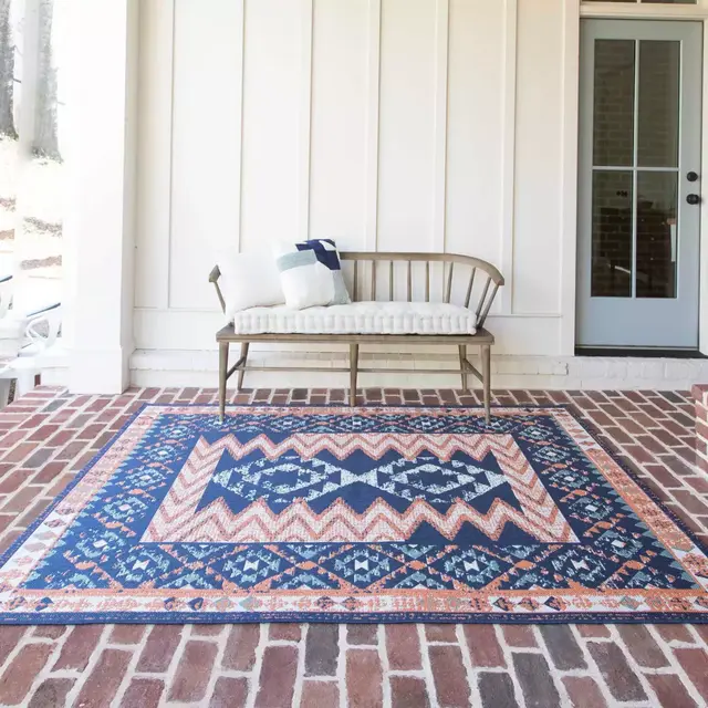 Miami Boho 5'3 x 7' Indoor/Outdoor Area Rug
