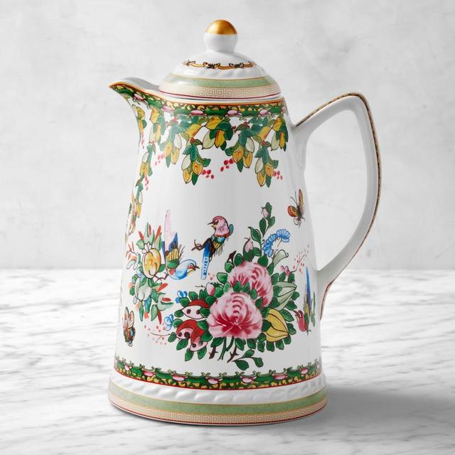 Famille Rose Insulated Coffee Pot