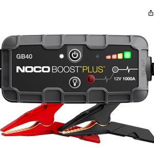 NOCO Boost Plus GB40 1000A UltraSafe Car Battery Jump Starter, 12V Jump Starter Battery Pack, Battery Booster, Jump Box, Portable Charger and Jumper Cables for 6.0L Gasoline and 3.0L Diesel Engines